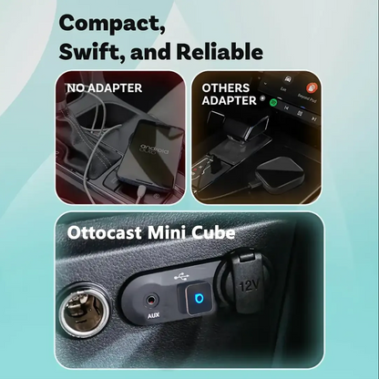 Ottocast Mini 3.0 Wireless CarPlay & Android Auto Adapter